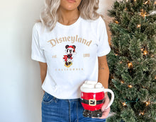 Load image into Gallery viewer, Disneyland Minnie Christmas - T-Shirt Unisex All Sizes
