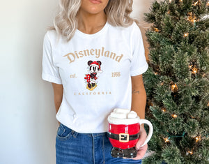 Disneyland Minnie Christmas - T-Shirt Unisex All Sizes