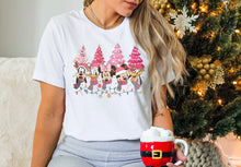 Load image into Gallery viewer, Pink Christmas Trees - T-Shirt Unisex All Sizes
