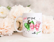 Load image into Gallery viewer, Pink goes good with Green -  MUG
