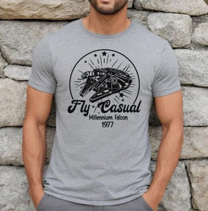 Fly Casual -  Tee’s & sweatshirts Unisex All Sizes