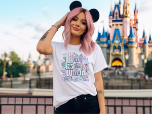 Walt Disney World (Pastels) - T-Shirt Unisex All Sizes