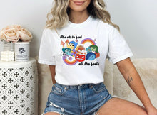 Load image into Gallery viewer, Inside Out - Feel all the feels - T-Shirt Unisex All Sizes
