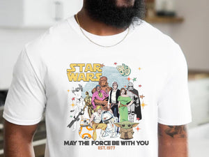 Star Wars 1977 - T-Shirt Unisex All Sizes