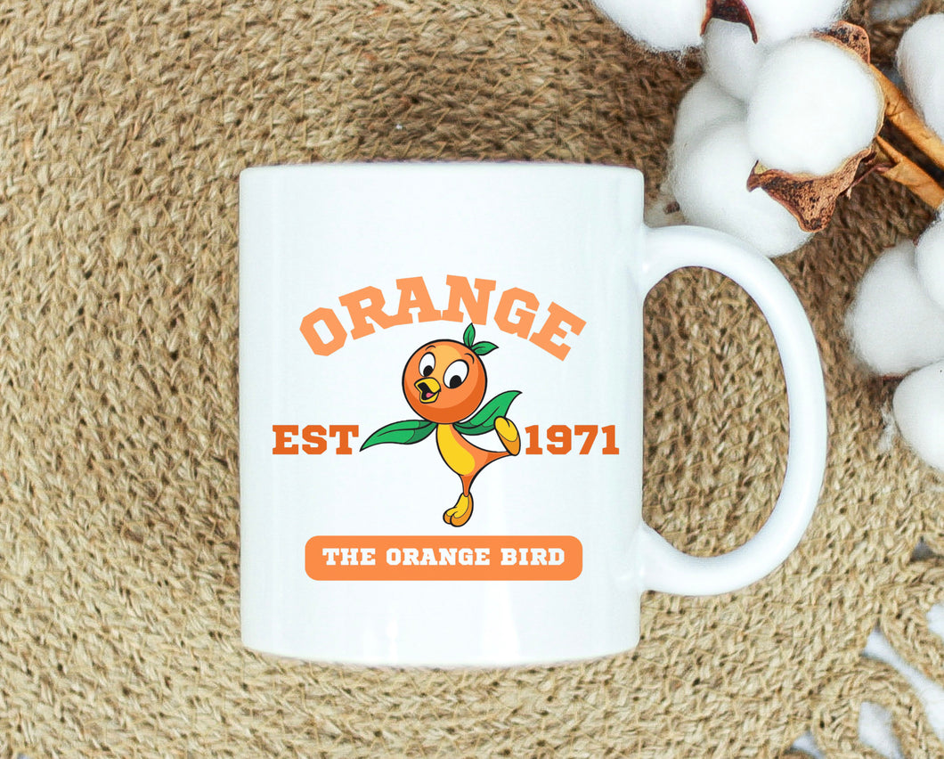 Orange bird -  MUG