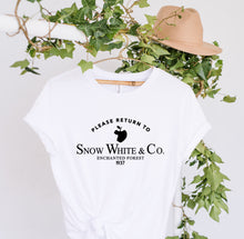 Load image into Gallery viewer, ‘Please Return to - Snow White’Tee’s &amp; sweatshirts Unisex All Sizes
