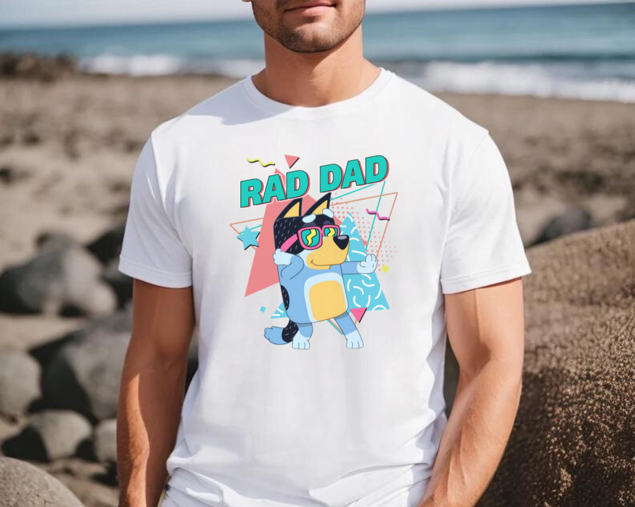 Rad Dad / Bluey - T-Shirt Unisex All Sizes – Little Lovelies By Jo-Anna